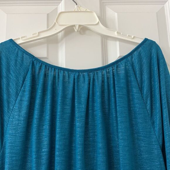 Lane Bryant size 18-20 scoop neck long sleeve top NWT - Picture 7 of 10